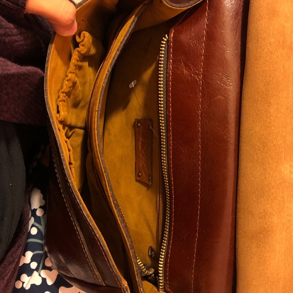 Patricia Nash Brown Leather Shoulder Bag - Picture 8 of 11